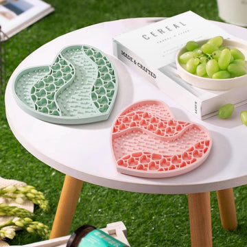 Slow Feeder Lick Mat: Anti-Choke 3D Puzzle & Hidden Treats