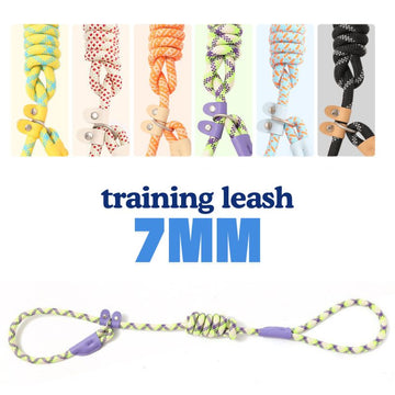 Dog P-Leash | 150cm Climbing-Grade Rope Anti-Pull Leash for Training & Heel Control