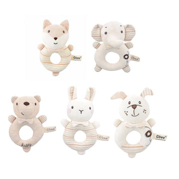 Rattle Sound Comfort Toy – Soft Plush Soothe Toy with Bell for Small Pets