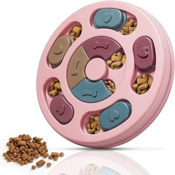 Dog Puzzle,Dogs Food Toys for IQ Training & Mental Enrichment,Dog Treat Puzzle Level 1