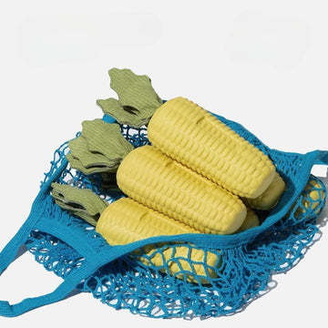 Realistic Corn Dog Chew Toy – Durable Squeaky Tooth-Cleaning Toy for Small & Medium Dogs, Self-Play Interactive Boredom Buster