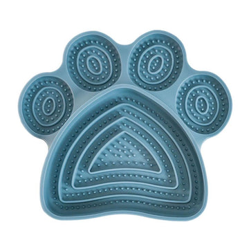 Suitable for medium and large dogs, 2-in-1 silicone licking pad, slow eating plate with suction cup, rich capacity, puzzle solving, and relieving boredom - NoKa&AuroraStone