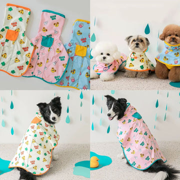 Waterproof Dog Raincoat with Hood pet