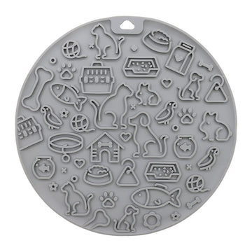 Pet Lick Mat – Calming, Anxiety-Relief Slow Feeder for all Dogs and Cats 18cm