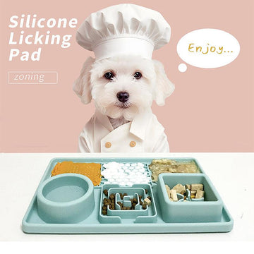 6-in-1 Licking Mat, Slow Feeder Mat - NoKa&AuroraStone