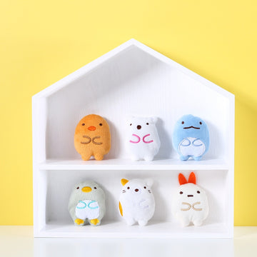 6-Pack Catnip Toys for Cats – Soft Plush Chew Toys for Biting, Kicking, and Interactive Play