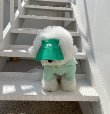 Dog Sun Visor Cap – UV-Blocking, Breathable Brim Hat for Small & Medium Dogs