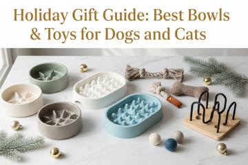 Holiday Gift Guide: Best Bowls & Toys for Dogs and Cats