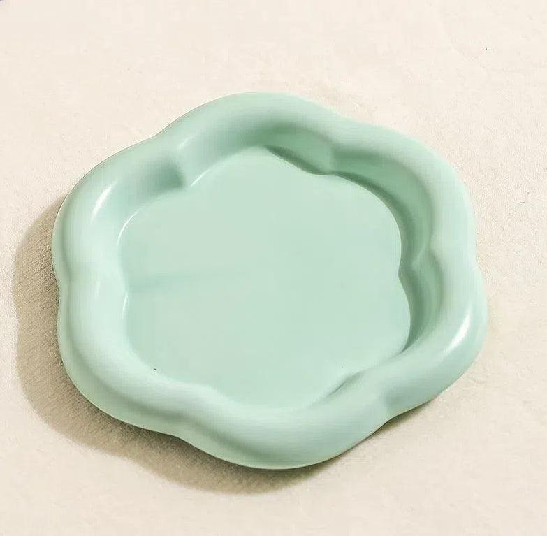 Canned Cat Bowl Ceramic Cat Bowl Cat Plate Large Diameter Rice Bowl Dinner Plate Cat Pet Bowl Shallow Mouth - NoKa&AuroraStone