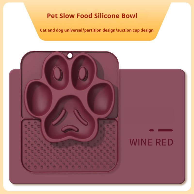 Pet Sucker Lick Mat Placemat Slow Food Dog Slow Food Cat Dog Universal Dog Food