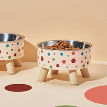 Whisker-Safe Elevated Pet Bowl | Stable Raised Stand & Durable Stainless Steel