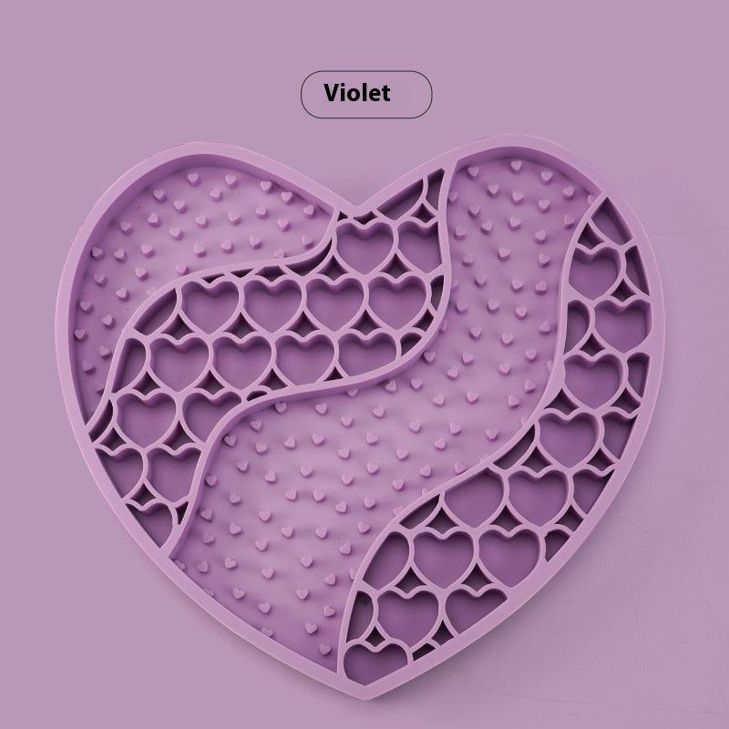 Sunray Slow Food Pad Lick Pad Pet Slow Food Bowl Love Slow Food Anti-choking Puzzle Hidden Food Plate Plump Toy - NoKa&AuroraStone