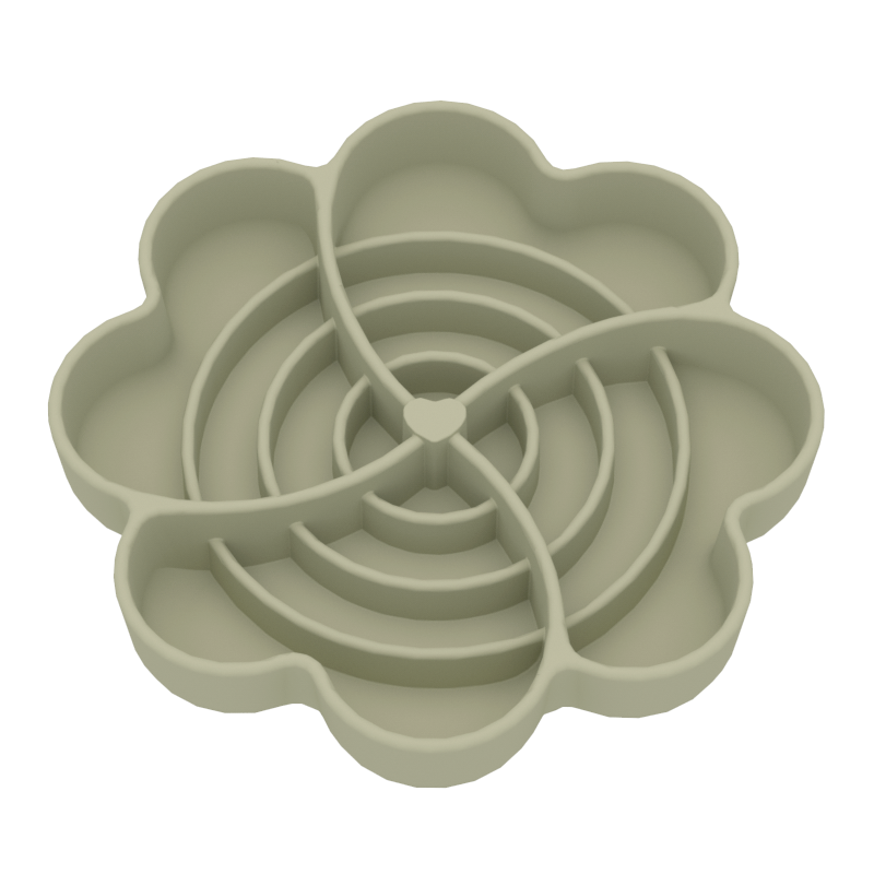 Heart Blossom Silicone Slow Feeder