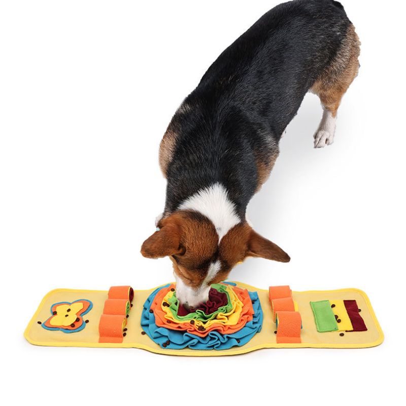 Pet Snuffle Mat | Interactive Slow Feeder Toy | Enhances Scent Exploration & Relieves Stress