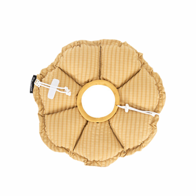 Adjustable Inflatable E-Collar with Soft Padding for cat dog