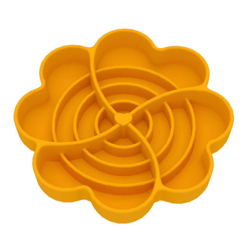 Heart Blossom Silicone Slow Feeder