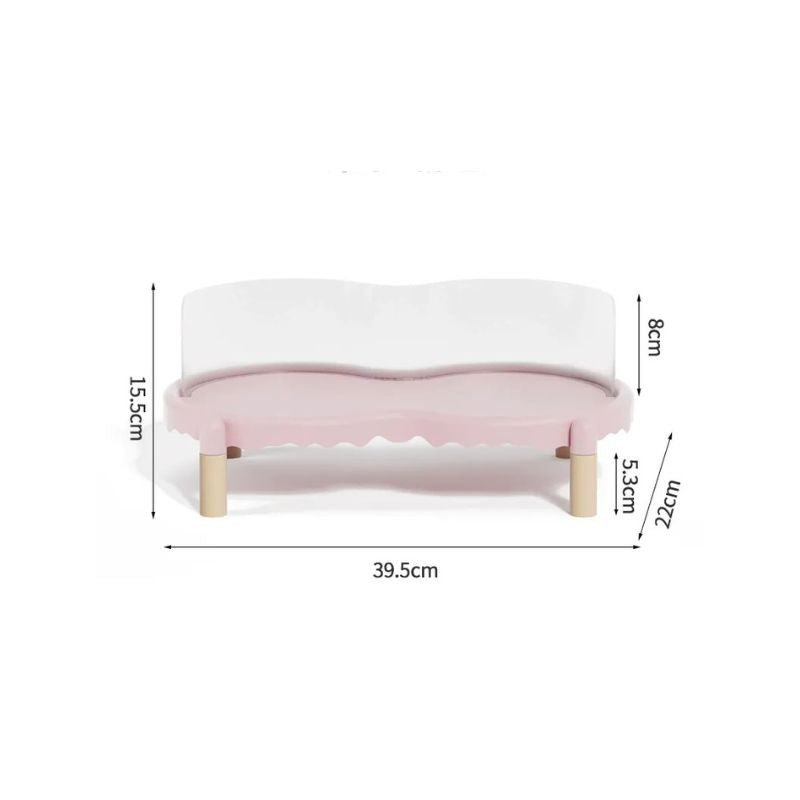 Elevated Anti-Spill Pet Bowl Stand – Stable, Non-Slip Base, Easy to Clean