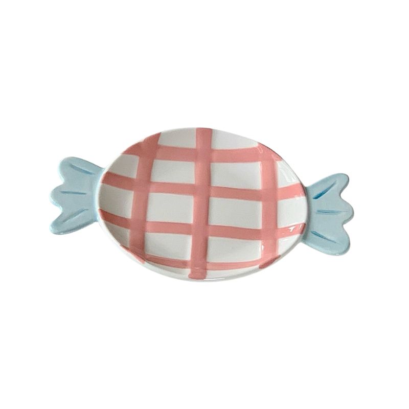 Ceramic Cat Food Plate for Wet Food | Shallow Dish, Whisker-Friendly 13cm
