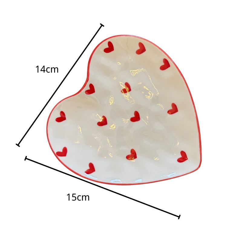 6inch Ceramic Cat Plate｜Shallow Design for Wet Food