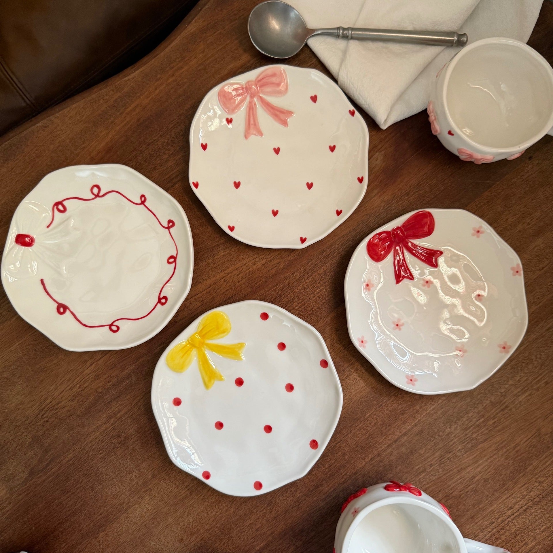 6-Inch Ceramic Pet Plate – For Dry & Wet Food