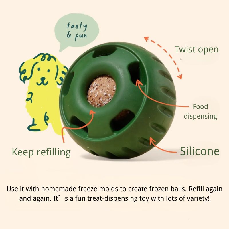 Durable Interactive Dog Toy – Keeps Dogs Entertained & Focused, Safe & Low