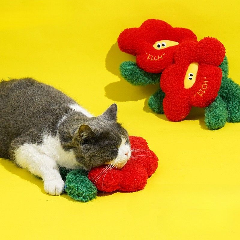 Soft Catnip Cuddle Toy for Cats