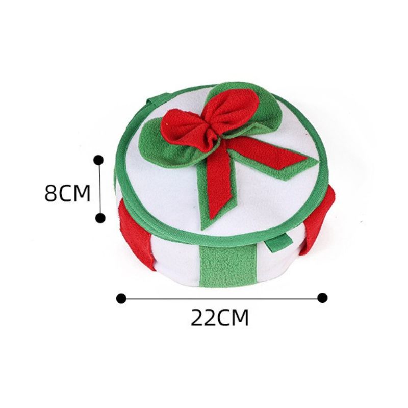 Christmas Edition Covered Snuffle Mat – Deep Foraging Pad for Dogs & Cats