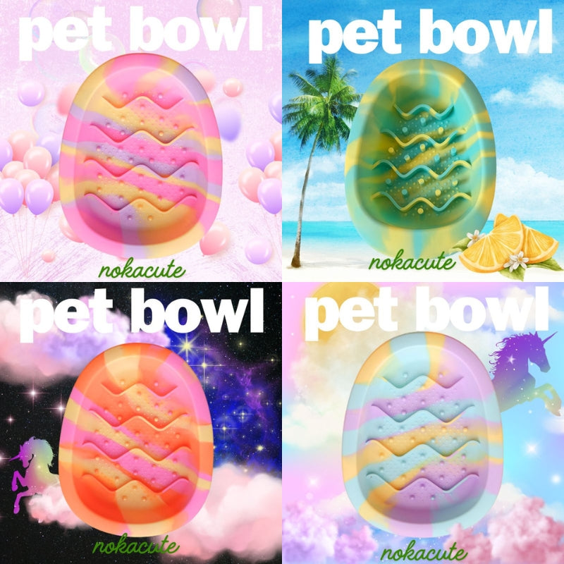 Pet Silicone Slow Feeder Bowl | Non-Slip Suction Base for Cats & Small Dogs