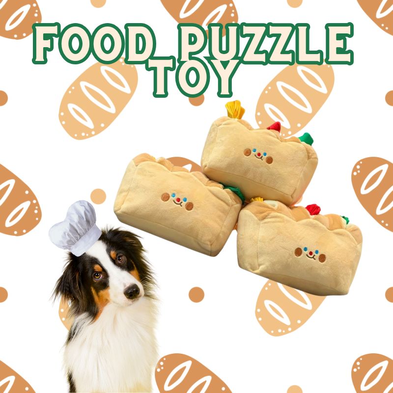Plush Treat-Hiding Toy: The Perfect Blend of Cuteness and Interaction cat&dog