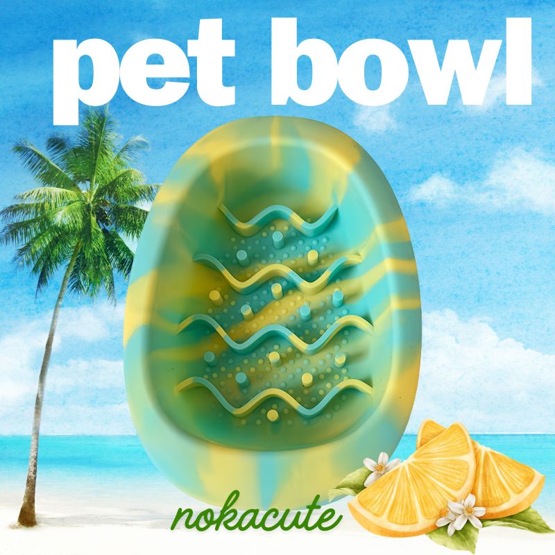 Pet Silicone Slow Feeder Bowl | Non-Slip Suction Base for Cats & Small Dogs