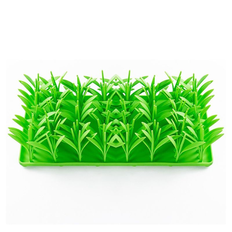 Artificial Grass Snuffle Mat | Universal Slow Feeder & Enrichment Toy for Cats and Dogs