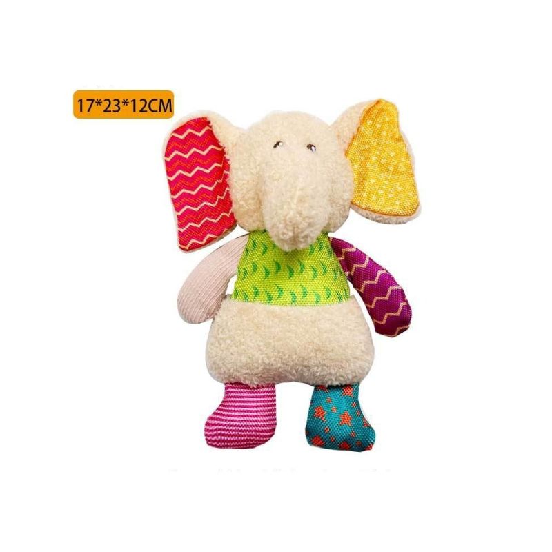 Soft Chew Squeaky Toy for Dogs – Durable Plush Sound Toy for Teething and Play