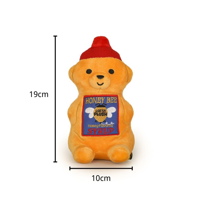 Plush Squeaky Chew Toy for Dogs – Soft Bite-Resistant Interactive Toy