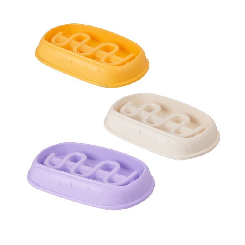 Durable Anti-Slip Slow Feeder Bowl – Anti-Choke Design for Cats & Dogs