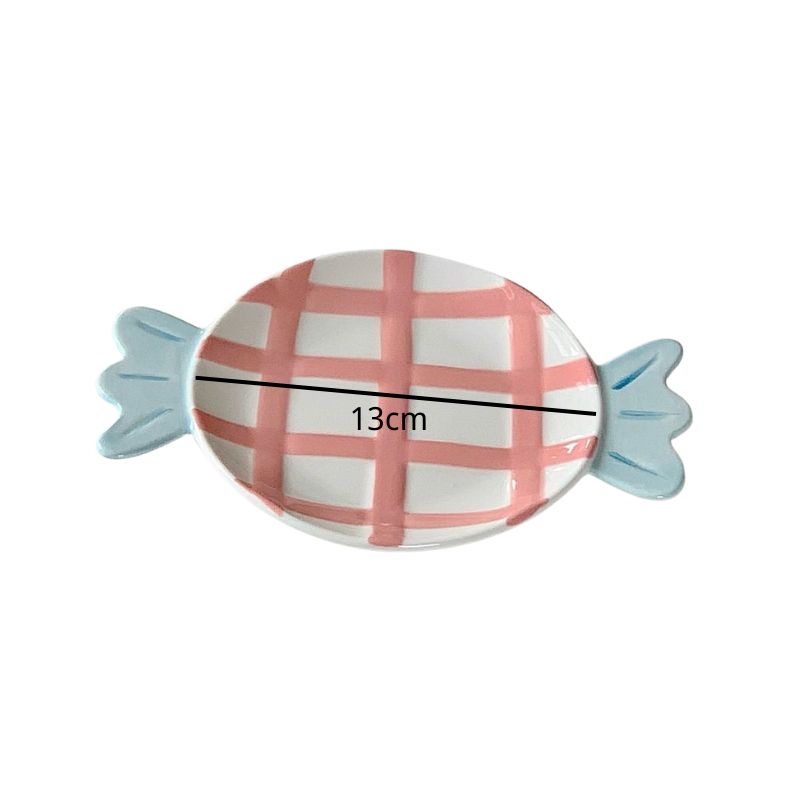 Ceramic Cat Food Plate for Wet Food | Shallow Dish, Whisker-Friendly 13cm