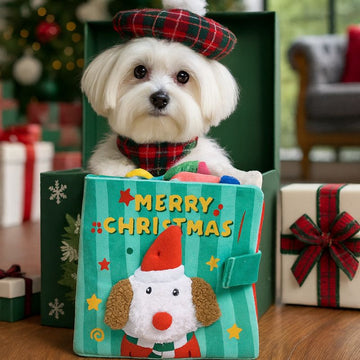 Level 3 Snuffle Activity Book – Multi-Page Foraging Puzzle for Dogs with Separation Anxiety