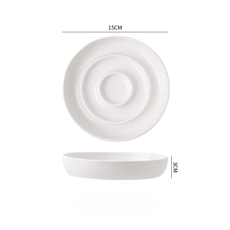 Ceramic Slow Feeder Bowl for Dogs & Cats – Anti-Gulping Design for Healthy Eating