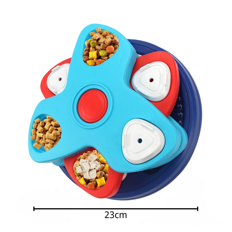 Smart Dog Treat Puzzle Toy – Interactive Food Dispensing Chew Toy for Dogs, IQ Training