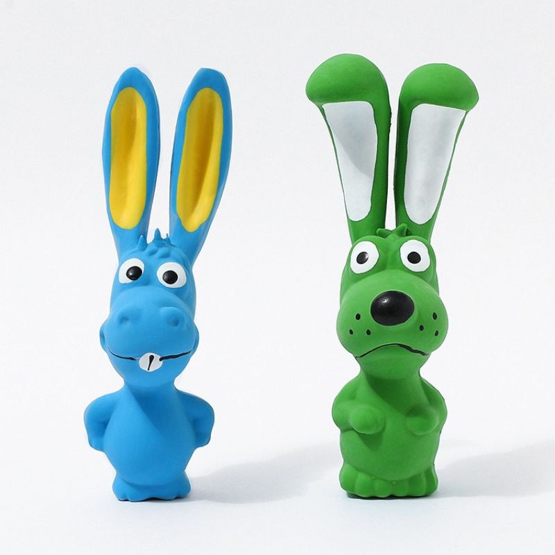 Soft Rubber Squeaky Chew Toy for Dogs