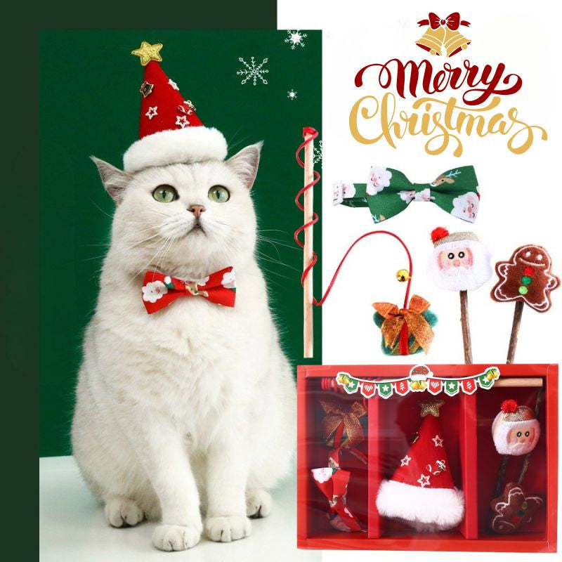 Christmas Catnip Toy Gift Set 4pcs