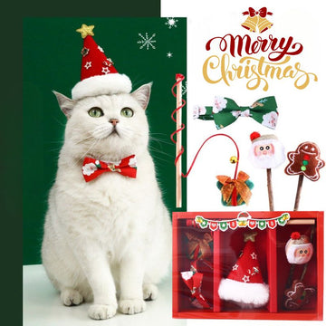 Christmas Catnip Toy Gift Set 4pcs