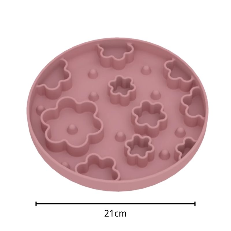 21cm Silicone Slow Feeder Bowl｜For Medium & Large Dogs