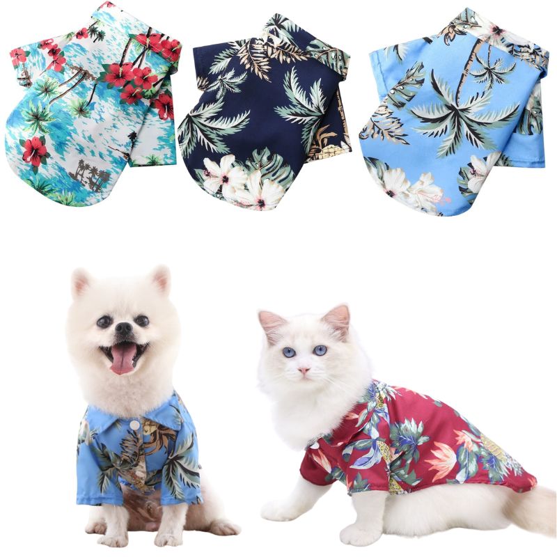 SummerPet Shirt – Lightweight Shirt for Small-largeDogs & Cats  2.2-80 lbs