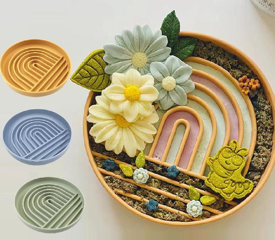 Blogger's Choice, cat,dog cat slow food plate, slow food bowl, slow food mat, anti choking and abundant pet supplies - NoKa&AuroraStone