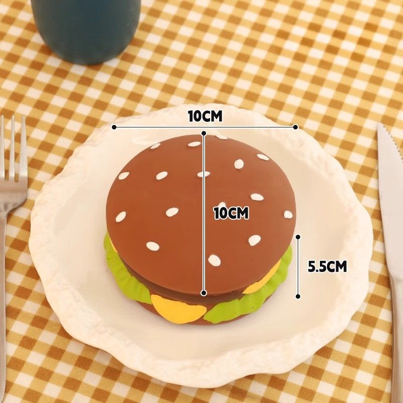 Soft Silicone Squeaky Dog Toy – Durable Chew Toy with Funny Sound