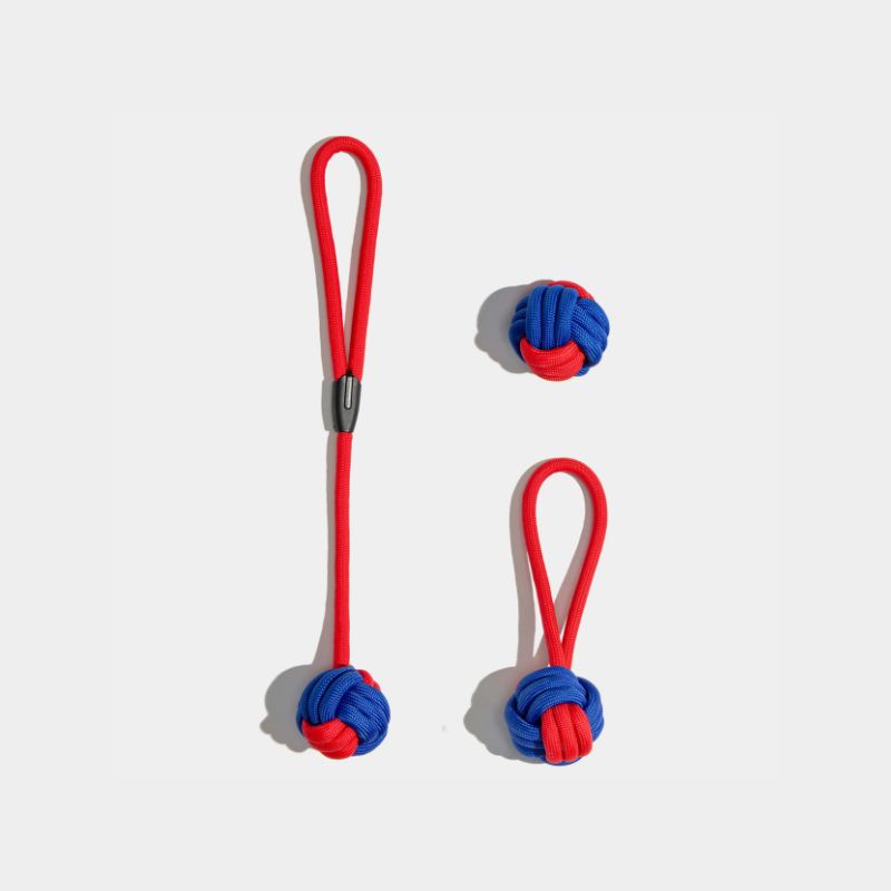 3pcs Rope Toy Set – Durable Multi-Shape Chew Toys for Dogs, Interactive and Dental-Friendly