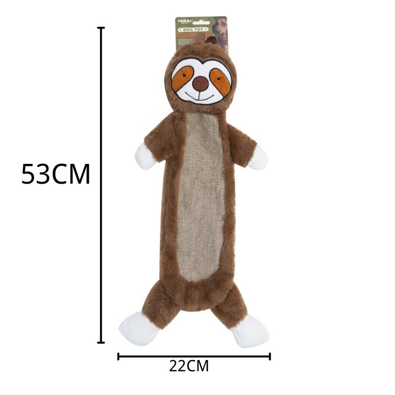 4PCS Durable Squeaky Plush Toy for Medium to large Dogs