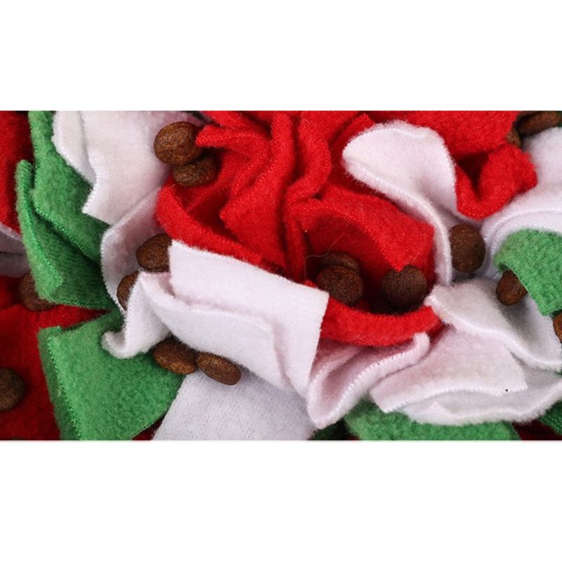 Christmas Edition Covered Snuffle Mat – Deep Foraging Pad for Dogs & Cats