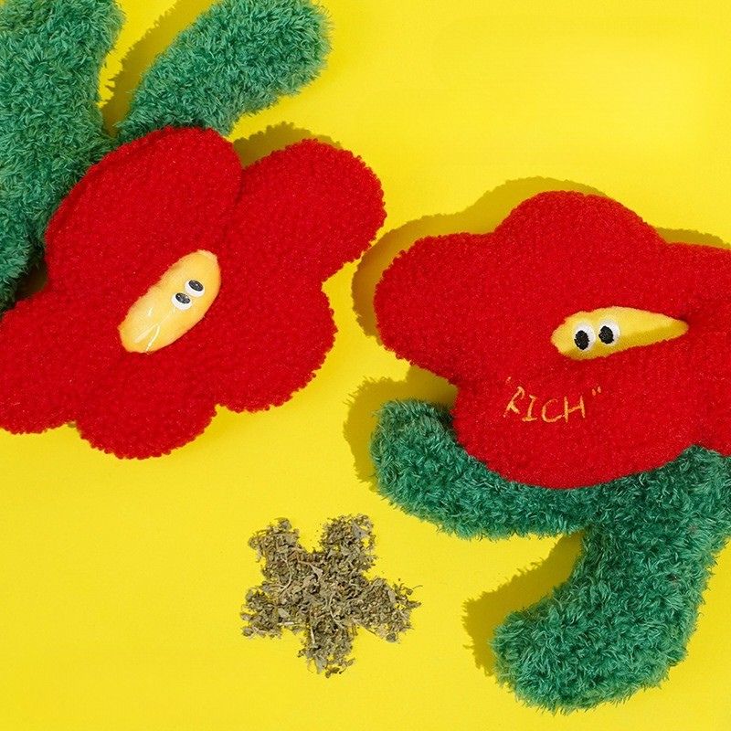 Soft Catnip Cuddle Toy for Cats