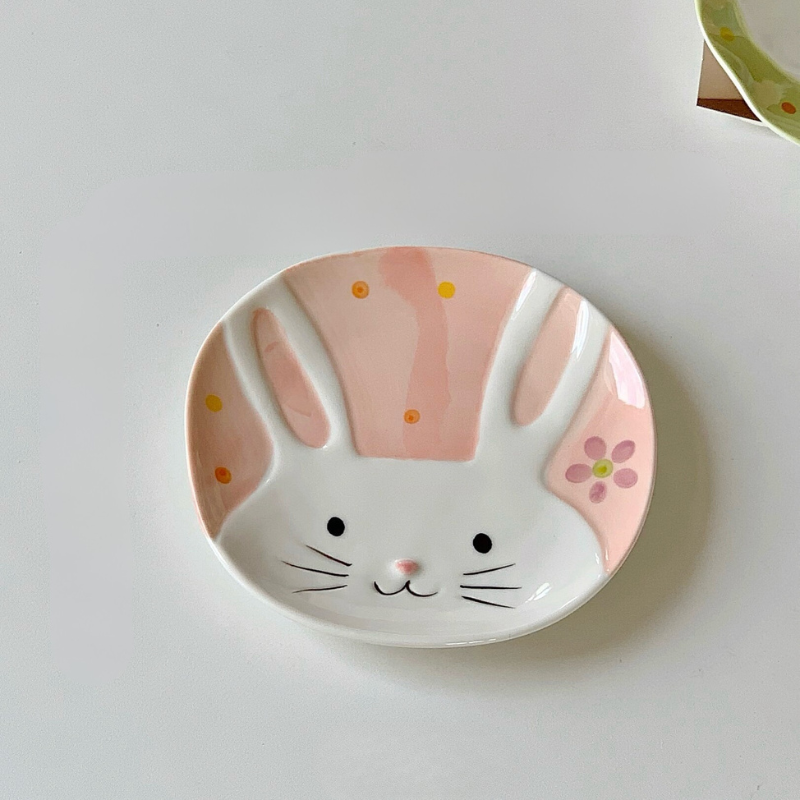 6-Inch Ceramic Cat Plate